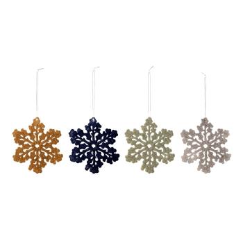 Set 4 decorațiuni de Crăciun Bloomingville Endi Ornament