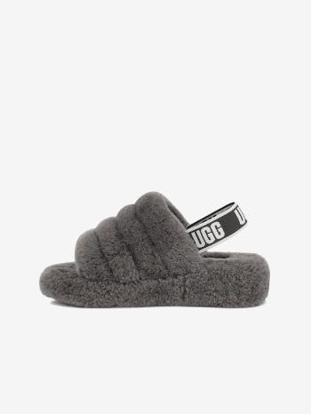 UGG Fluff Yeah Slide Păpuci de casă Gri