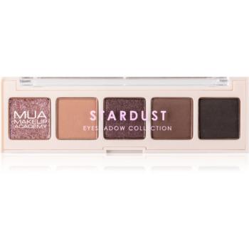 MUA Makeup Academy Professional 5 Shade Palette paletă cu farduri de ochi culoare Stardust 3,8 g