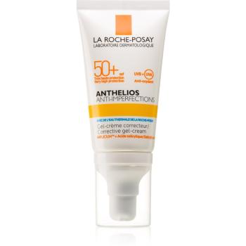 La Roche-Posay Anthelios Anti-Imperfections crema gel matifiant impotriva imperfectiunilor pielii SPF 50+ 50 ml