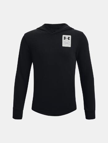 Under Armour UA Rival Terry Hoodie Hanorac pentru copii Negru