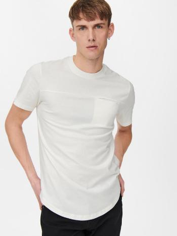 ONLY & SONS Dash Tricou Alb