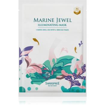 Shangpree Marine Jewel mască textilă iluminatoare 30 ml