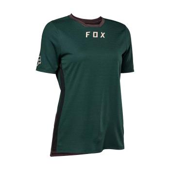 
                 FOX Tricou de ciclism cu mânecă scurtă - DEFEND LADY - verde  
            