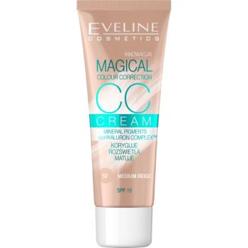 Eveline Cosmetics Magical Colour Correction crema CC SPF 15 culoare 52 Medium Beige 30 ml