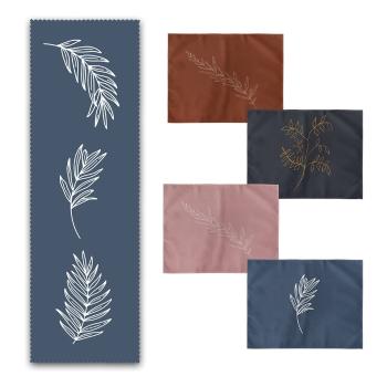 Set 4 suporturi textile pentru farfurii și napron Minimalist Home World