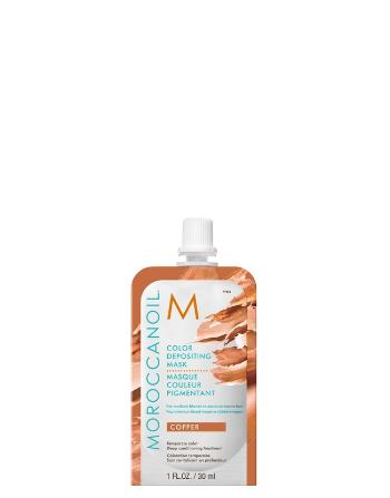 Moroccanoil Mască tonifiantă pentru păr Copper (Color Depositing Mask) 30 ml