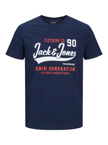 Jack&Jones Tricou pentru bărbați JJELOGO Regular Fit 12210819 Navy Blazer M