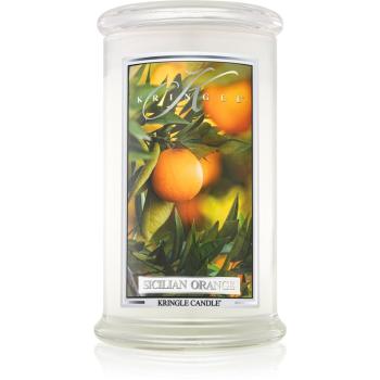 Kringle Candle Sicilian Orange lumânare parfumată 624 g