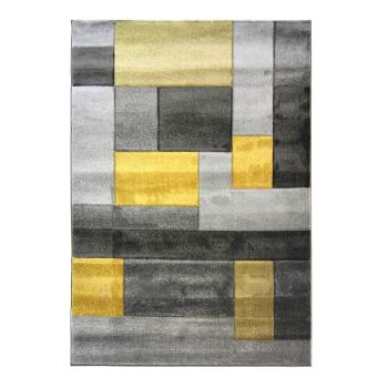 Covor Flair Rugs Cosmos, 160 x 230 cm, gri - galben