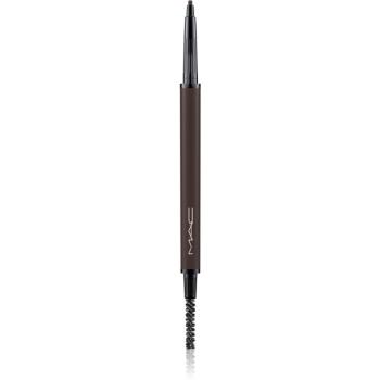 MAC Cosmetics  Eye Brows Styler creion pentru sprancene cu pensula culoare Genuine Aubergine 0.9 g