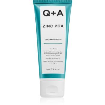 Q+A Zinc PCA crema de fata cu efect de fermitate pentru netezirea pielii si inchiderea porilor 75 ml