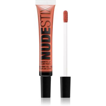 Nudestix Magnetic Plush Paints Lip Gloss mat 3 in 1 culoare Hot Paprika 10 ml