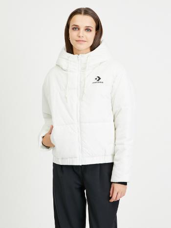 Converse Short Puffer Jacheta Alb