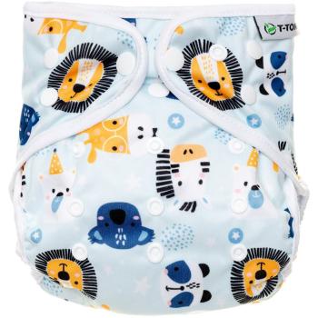 T-Tomi Diaper Covers Animals scutece tip chiloțel 4-15 kg 1 buc