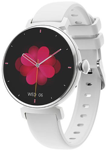 Wotchi AMOLED Smartwatch DM70 – Silver - White