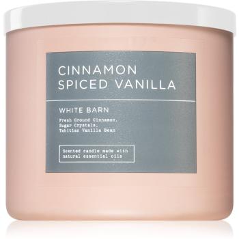 Bath & Body Works Cinnamon Spiced Vanilla lumânare parfumată 411 g