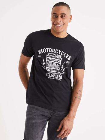 Celio Bedisplay Motorcycles Tricou Negru