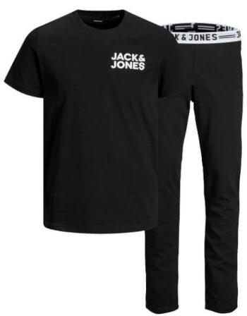 Jack&Jones Pijama pentru bărbați JACNIGHTWEAR 12149484 Black M