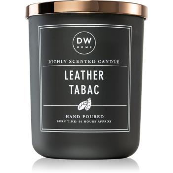 DW Home Signature Leather Tabac lumânare parfumată 434 g