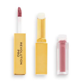 Revolution PRO Ruj pe două fețe cu balsam Seclusion Supreme Stay 24h (Lip Duo) 2,5 ml