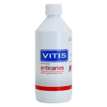 Vitis Anticaries apa de gura impotriva cariilor dentare aroma Mint  500 ml