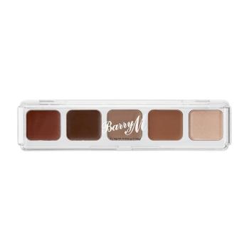 Barry M Paleta de farduri de ochi cremoase Mini 5 x 1,02 g The Nudes