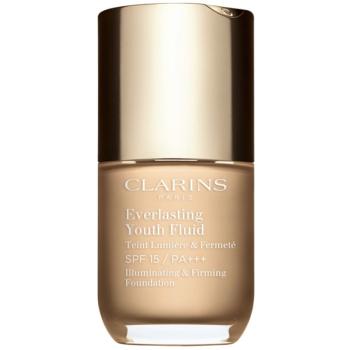 Clarins Everlasting Youth Fluid make-up pentru luminozitate SPF 15 culoare 101 Linen 30 ml