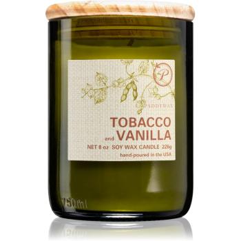 Paddywax Eco Green Tabacco & Vanilla lumânare parfumată 226 g