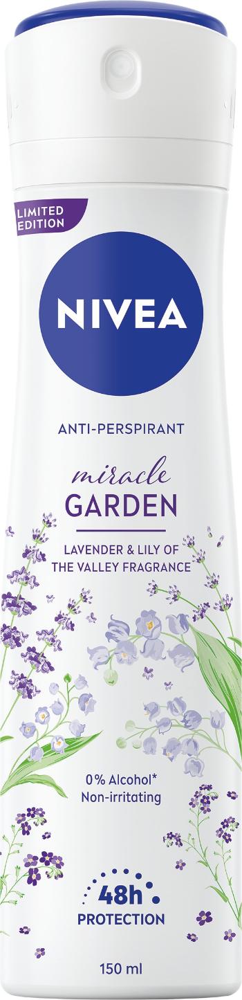 Nivea Spray antiperspirant Miracle Garden Lavandă 150 ml