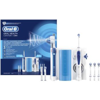Oral B Oxyjet + PRO 2000 periuță de dinți electrice și duș pe cale orală 2in1 OC501.535.2