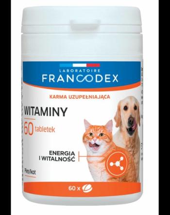FRANCODEX Vitamine pentru câini și pisici 60 capsule