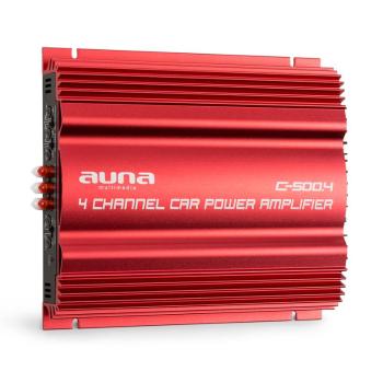 Auna C500.4 amplificator auto- 4 canale, 4 x 65 W RMS