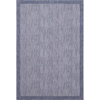 Covor albastru închis din lână 160x240 cm Linea – Agnella