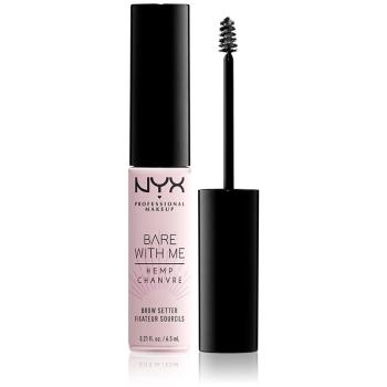 NYX Professional Makeup Bare With Me Hemp Brow Setter gel pentru sprancene 6.5 ml