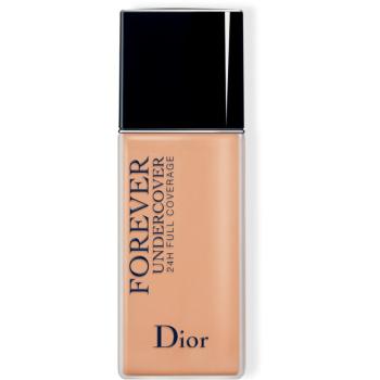 DIOR Dior Forever Undercover fond de ten cu acoperire completă 24 de ore culoare 040 Honey Beige 40 ml