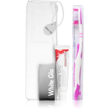 White Glo Travel Kit Seturi pentru voiaj Pink (pentru dinti)