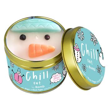 Bomb Cosmetics Lumânare parfumată într-o doza metalica Chill Out (Candle)