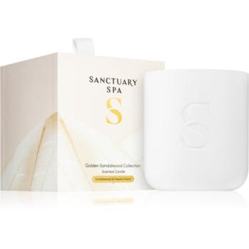 Sanctuary Spa Golden Sandalwood lumânare parfumată 260 g