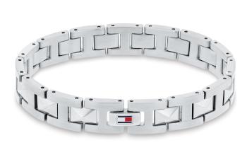 Tommy Hilfiger Brățară de oțel pentru bărbați Geometric 2790566