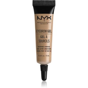 NYX Professional Makeup Eyebrow Gel gel pentru sprâncene rezistent la apă culoare 01 Blonde 10 ml