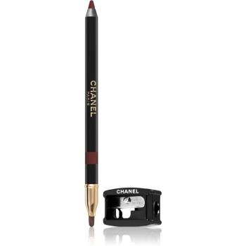 Chanel Le Crayon Lèvres creion de buze cu trasare precisă cu ascutitoare culoare Rouge Noir 1,2 g