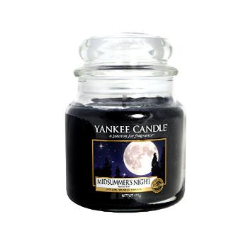 Yankee Candle Lumânare parfumată Classic medie Midsummer`s Night 411 g