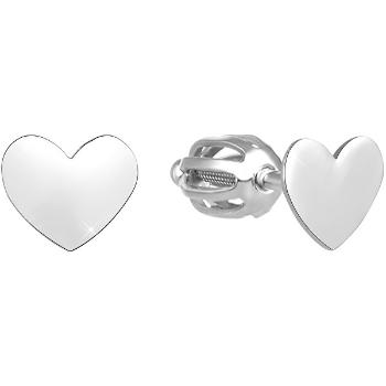 Beneto Cercei de inimă argint AGUP1492S