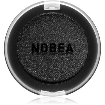 NOBEA Day-to-Day Mono Eyeshadow fard ochi cu particule stralucitoare culoare Black chant 3,5 g