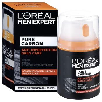 L´Oréal Paris Cremă de zi împotriva imperfecțiunilor Paris Men Expert Pure Carbon (Anti-Imperfection Daily Care) 50 ml