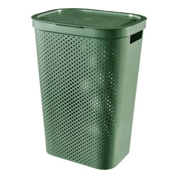 Coș de rufe Curver Infinity Hamper, 60 l, verde