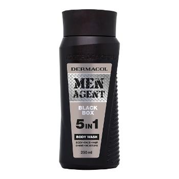 Dermacol Gel de duș 5in1 pentru bărbați Black Box Men Agent (Body Wash) 250 ml