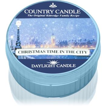 Country Candle Christmas Time In The City lumânare 42 g