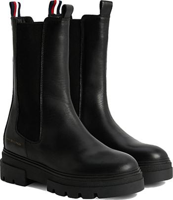 Tommy Hilfiger Botine de damă din piele FW0FW06730BDS 36